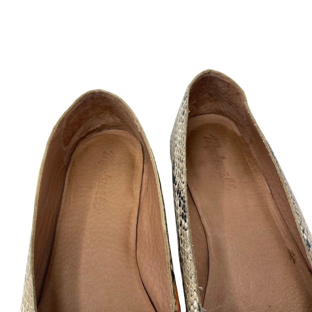 Madewell Snakeskin Pattern Flats - Picture 9 of 10